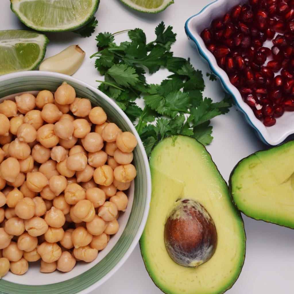 Avocado Pomegranate Hummus