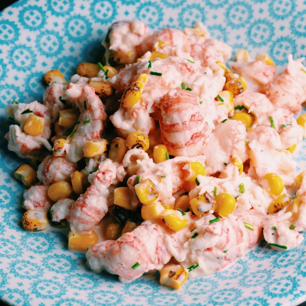 Lobster Rolls with Roasted Corn and Lime