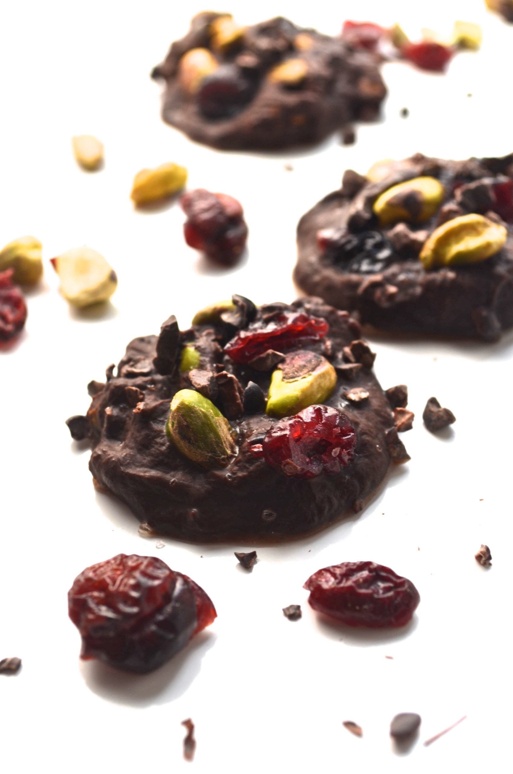 Dark Chocolate Pistachio Clusters My Modern Cookery