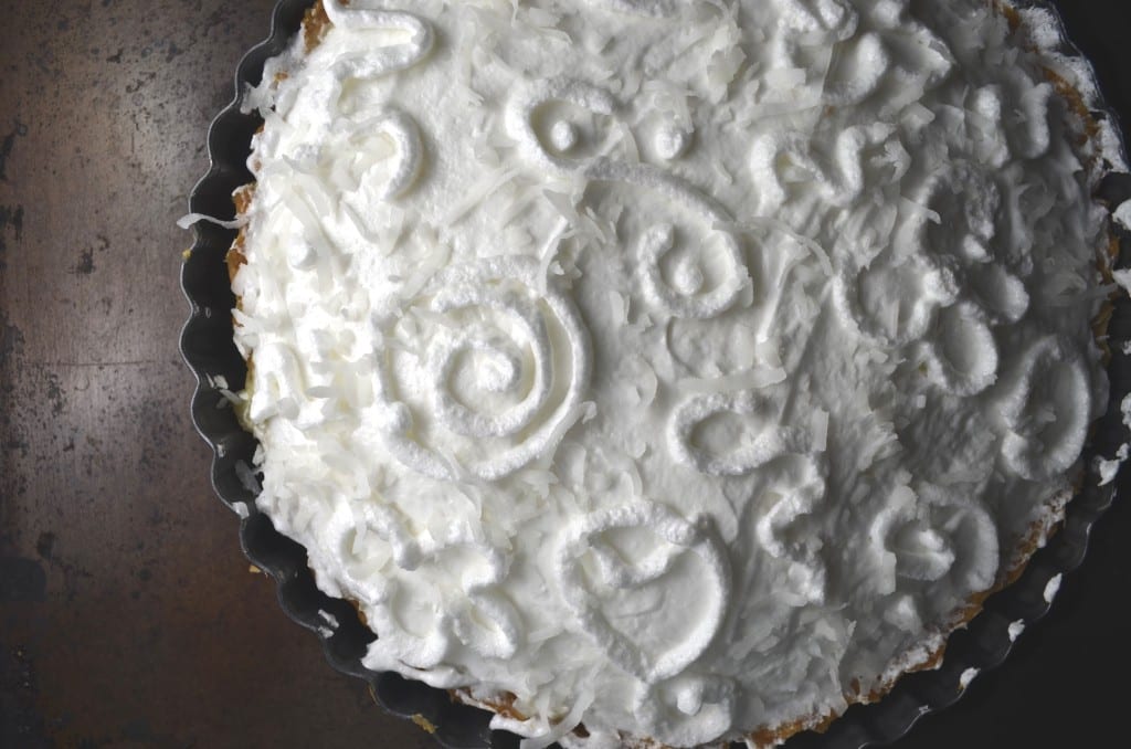 Deep Dish Coconut Meringue Pie