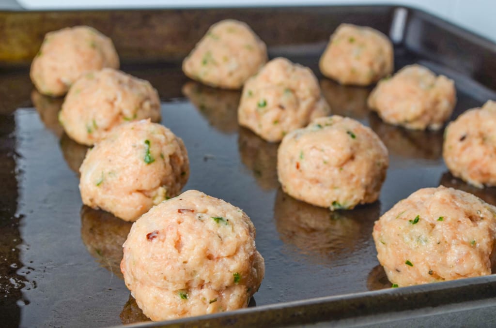 Italian Salmon Meatballs