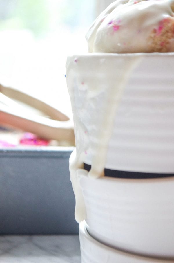 Frosted Animal Cracker NoChurn Ice Cream My Modern Cookery