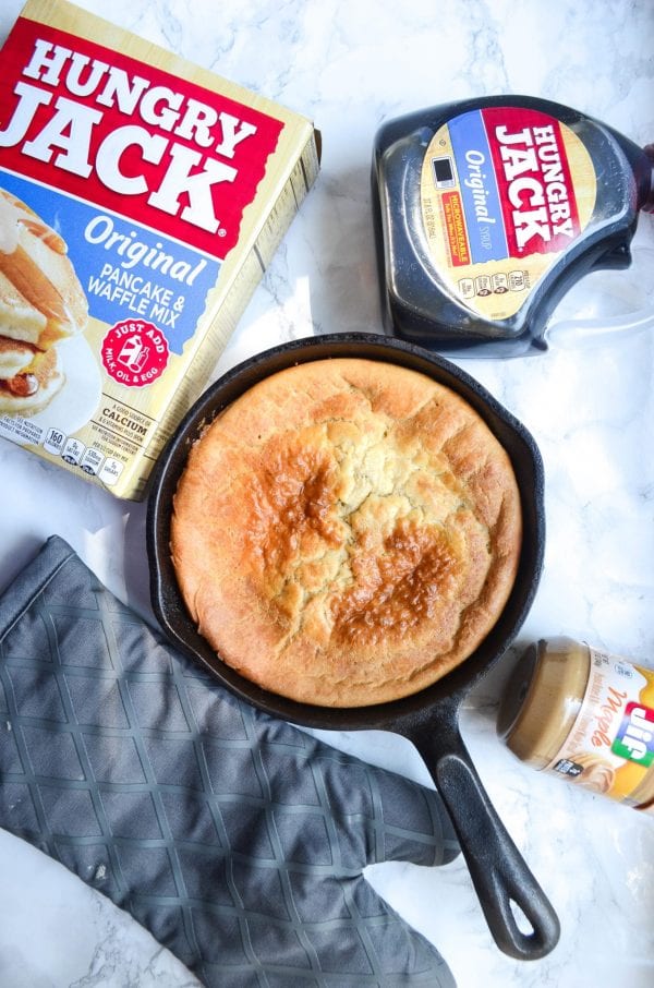 Maple Peanut Butter Dutch Baby My Modern Cookery