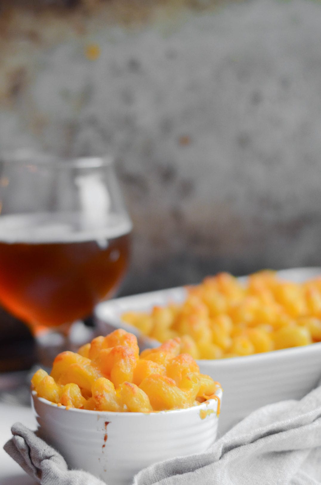 Beer Cheese and BBQ Macaroni