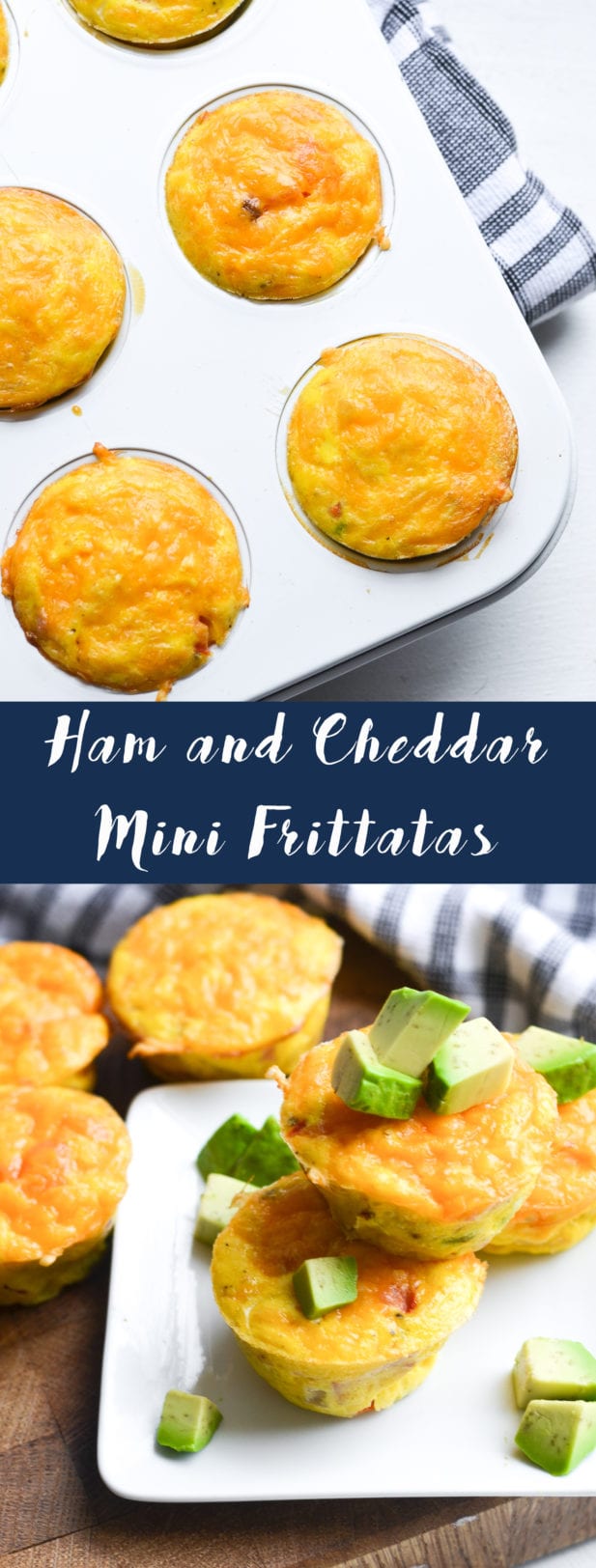 Ham and Cheddar Mini Frittatas