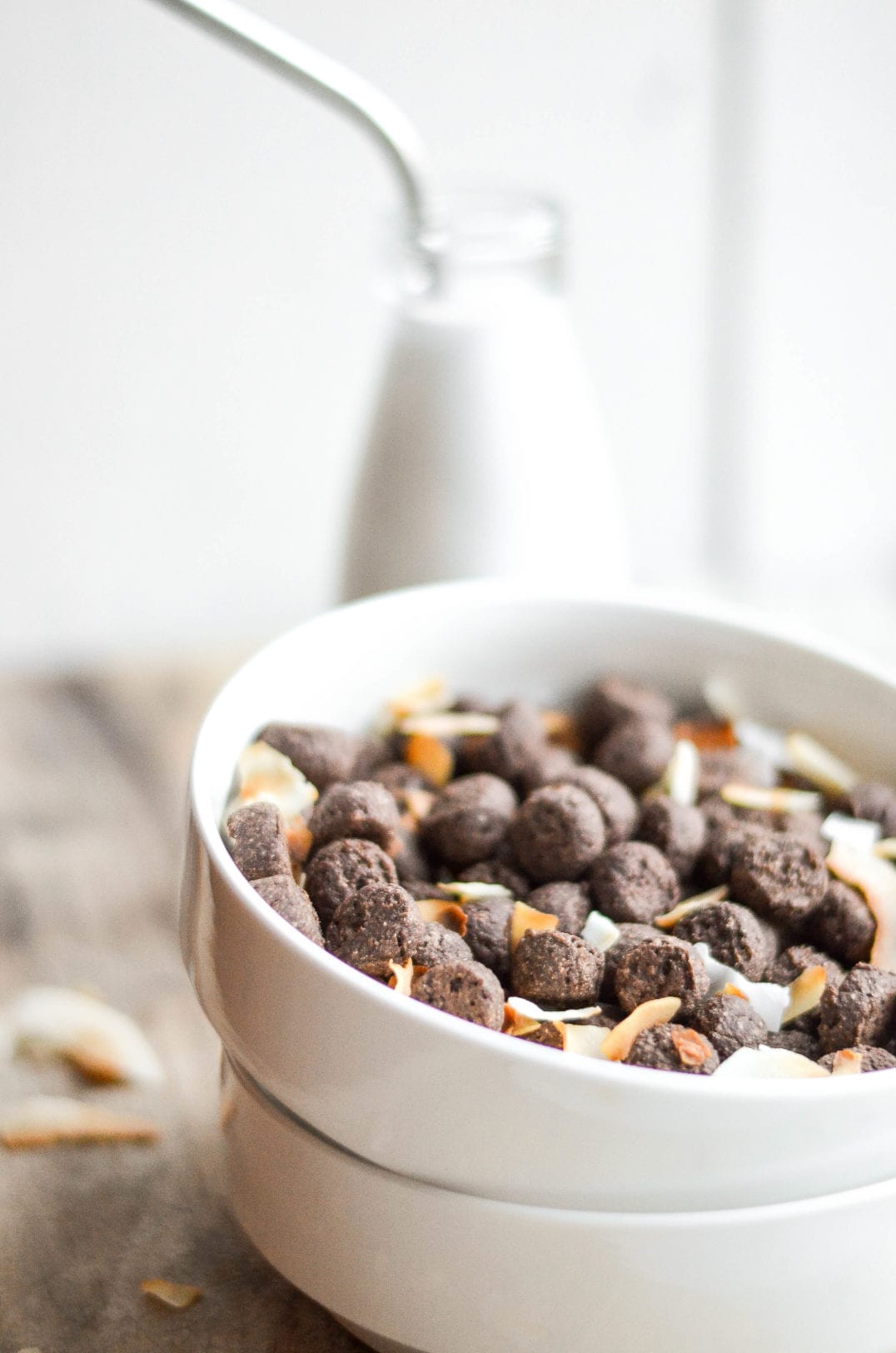 Whole Wheat Chocolate Coconut Cereal