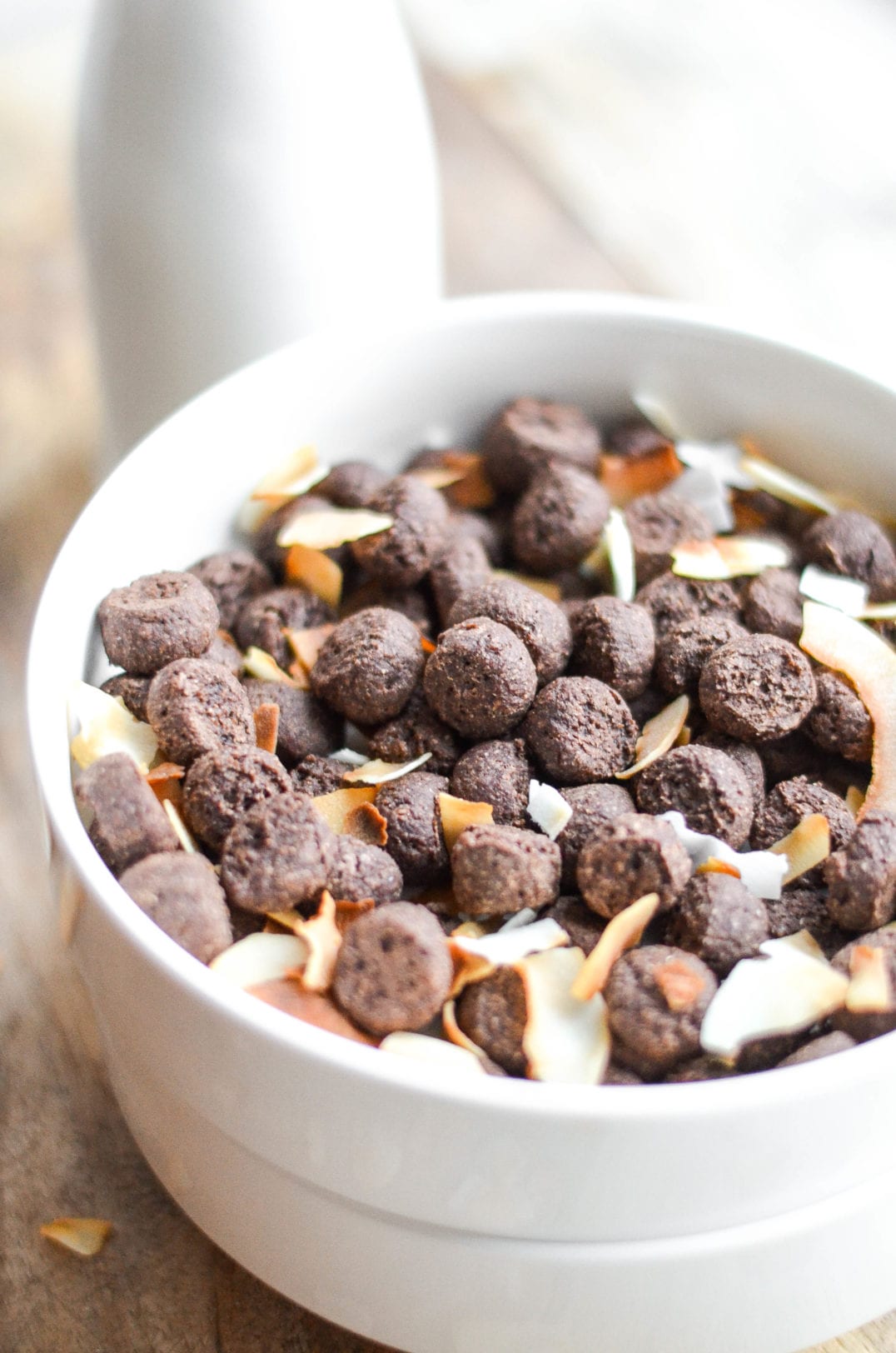 Whole Wheat Chocolate Coconut Cereal