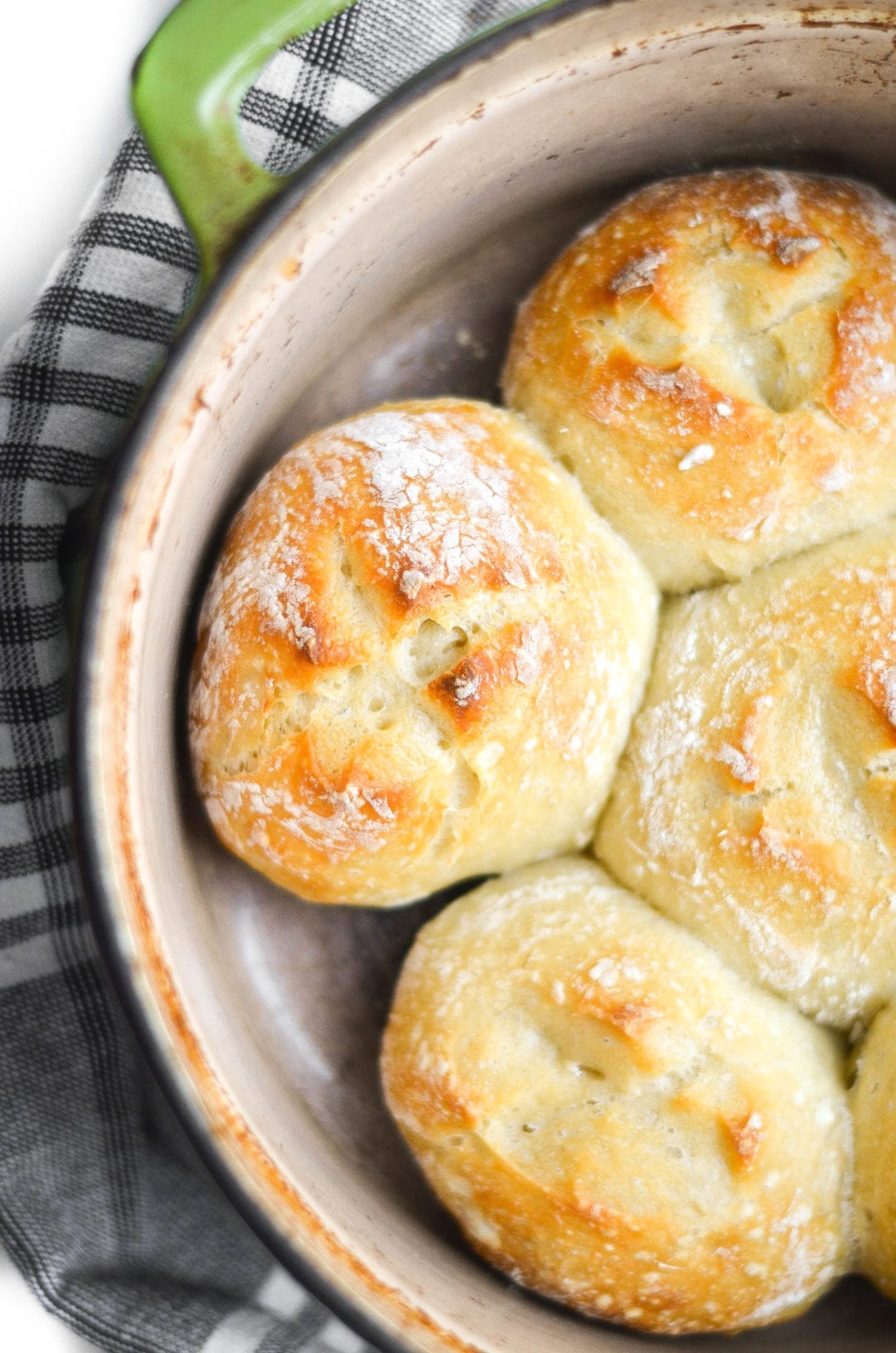No-Knead Artisan Rolls
