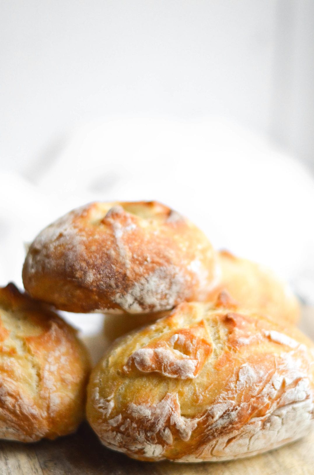 No-Knead Artisan Rolls