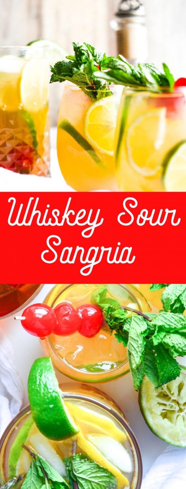 Whiskey Sour Sangria