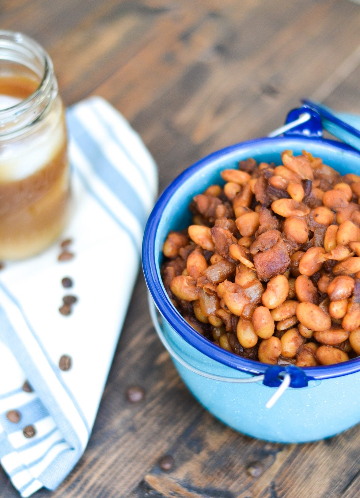 Cold Brew Coffee Baked Beans