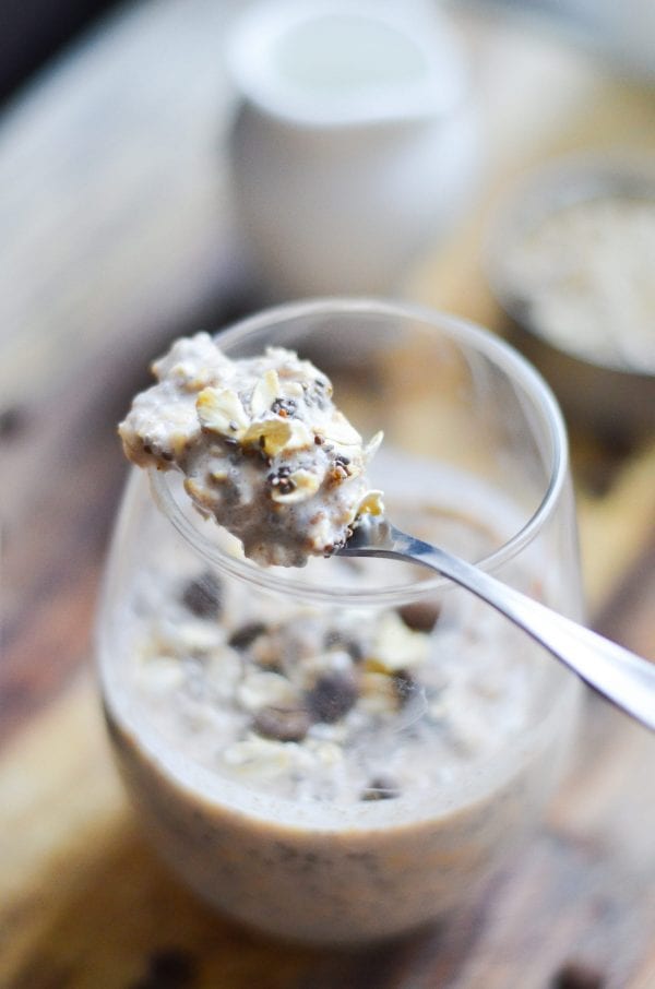 Chai Cold Brew Overnight Oats - My Modern Cookery