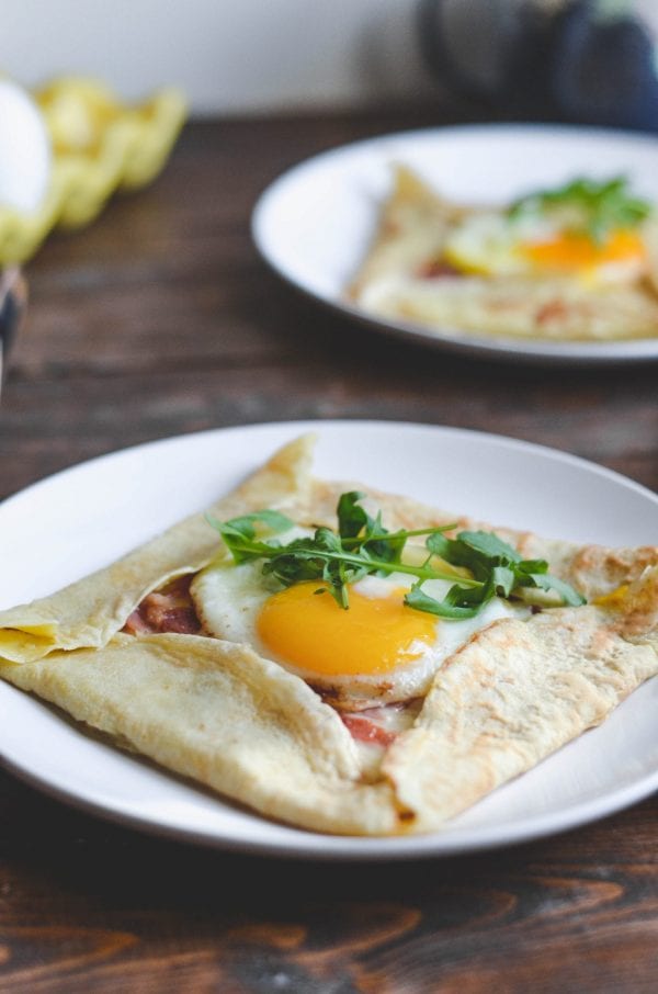 Cheesy Country Ham and Egg Crepes My Modern Cookery