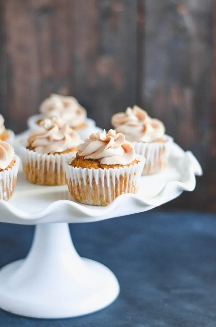 Pumpkin Carrot Pupcakes - My Modern Cookery