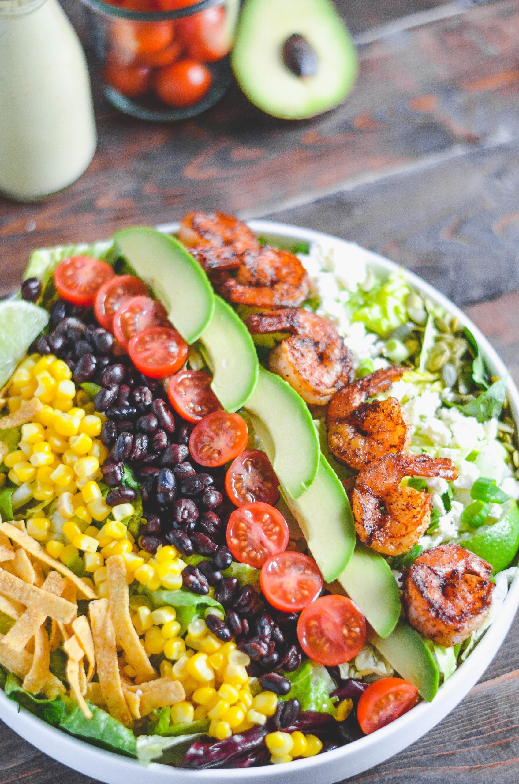 Southwest Fiesta Shrimp Salad My Modern Cookery