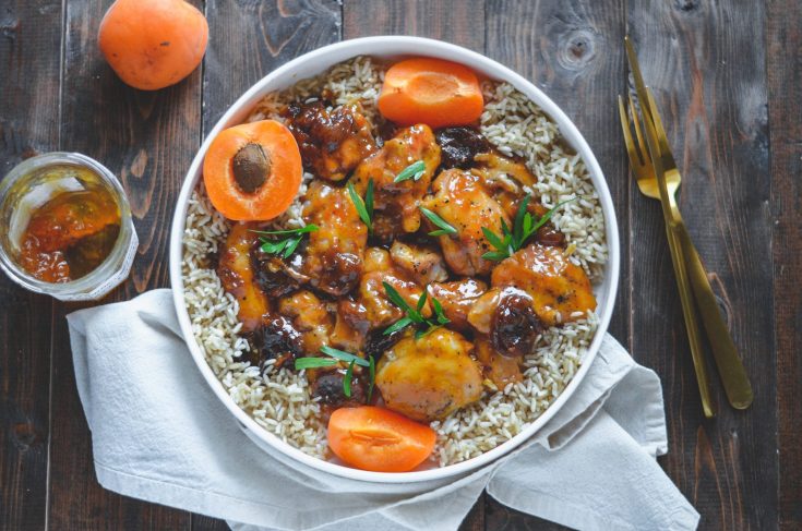 Instant Pot Apricot Chicken
