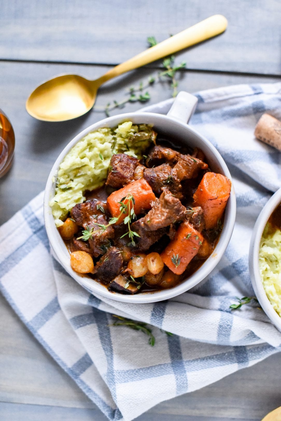 Instant Pot Bourbon Beef Bourguignon