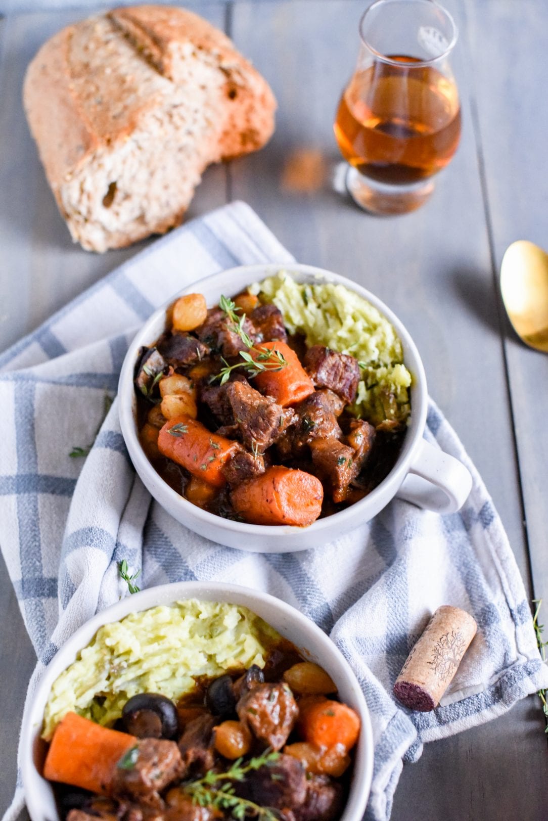 Instant Pot Bourbon Beef Bourguignon
