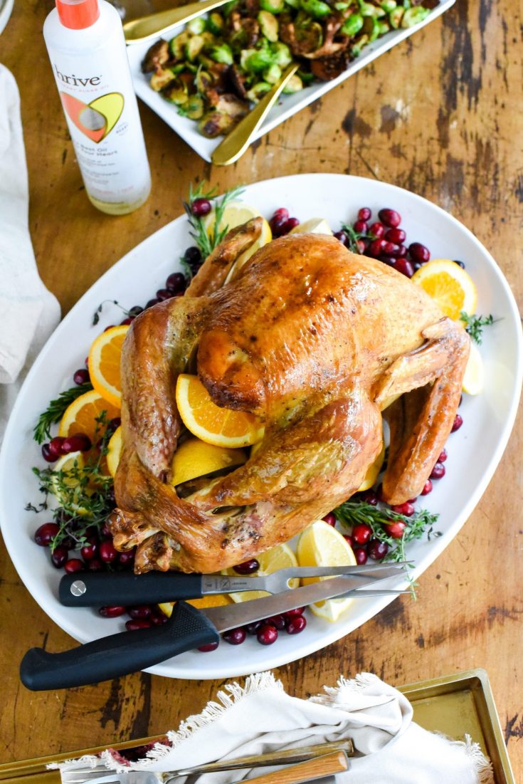 Thanksgiving Turkey on a platter