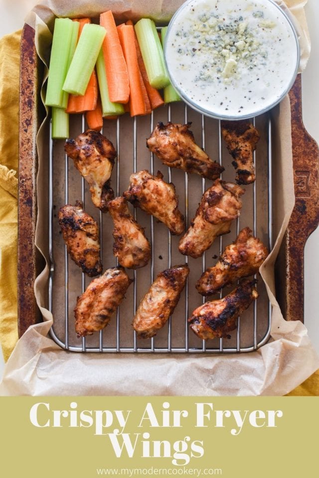 Crispy Air Fryer Wings My Modern Cookery