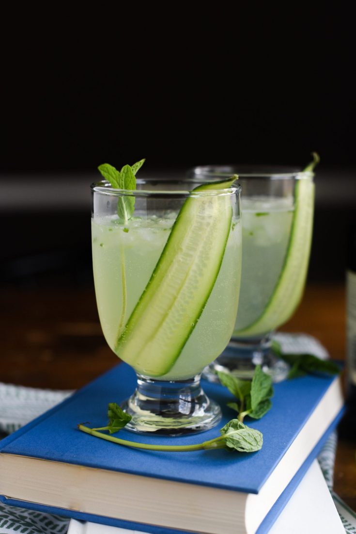 Cucumber Mint Gin Fizz