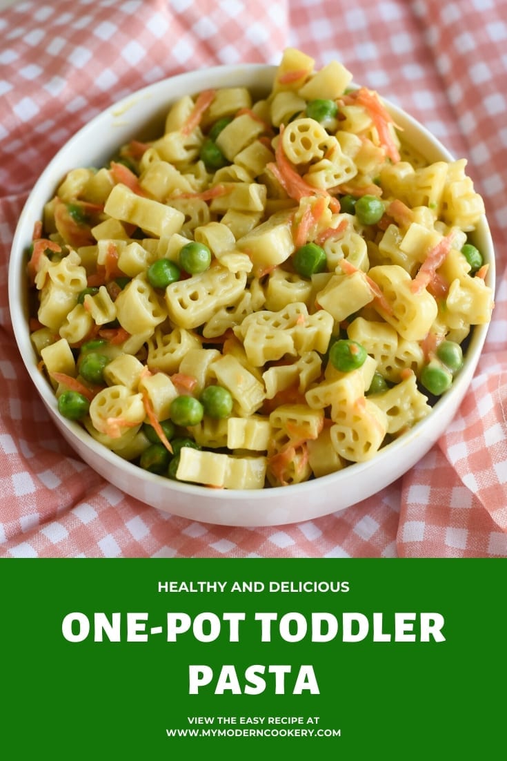 One-Pot Toddler Pasta