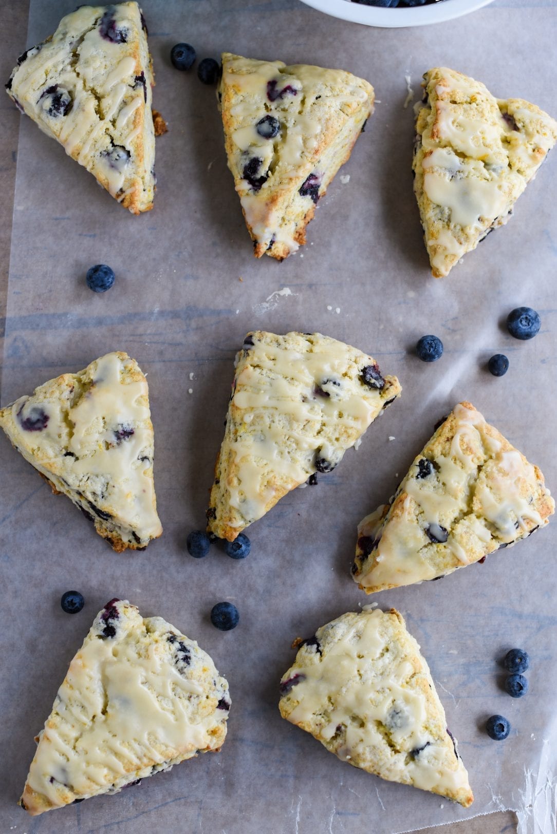 Easter might look a little different this year, but that doesn't mean brunch doesn't go on! These Blueberry Citrus Scones will be the perfect addition!