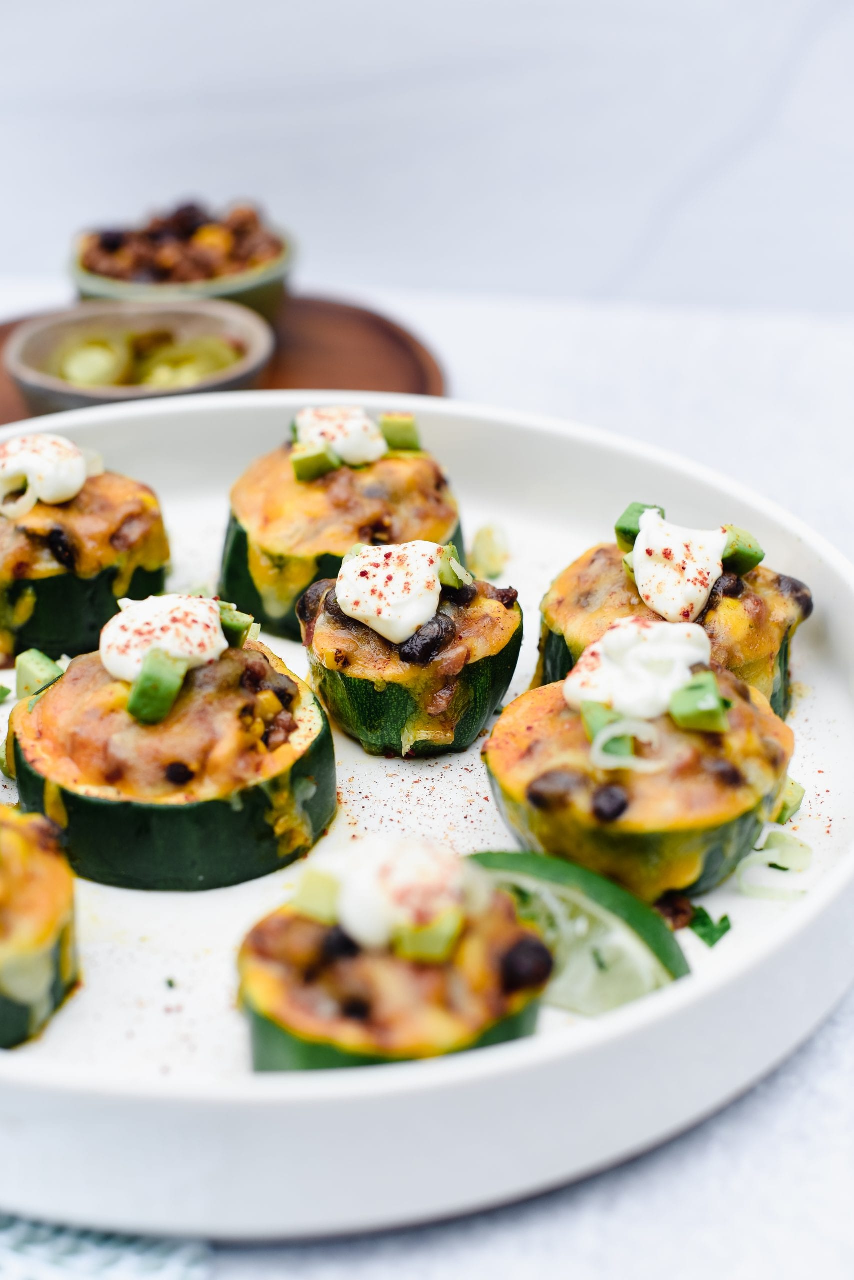 Veggie Zucchini Taco Bites - My Modern Cookery